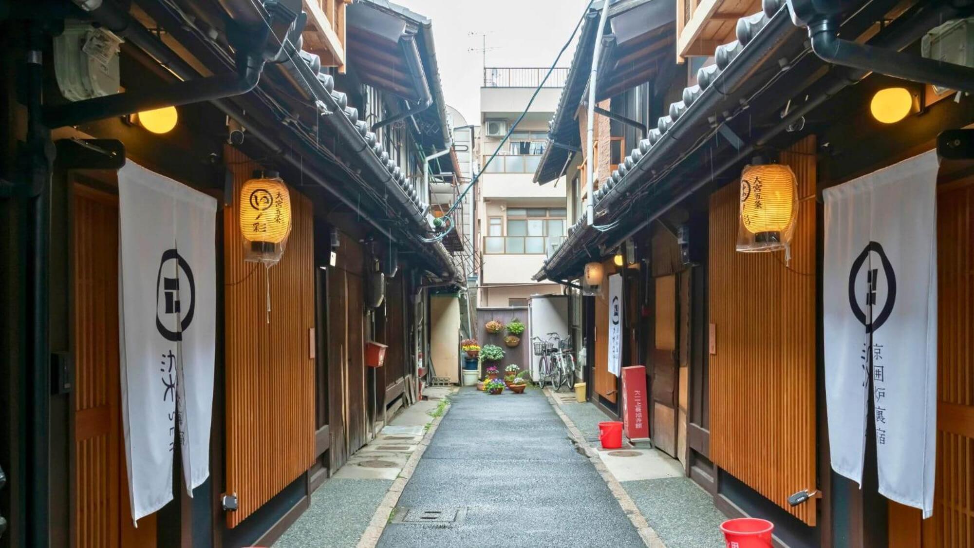 染 Sen 大宮五条 Omiya-Gojo Villa Kiotó Kültér fotó